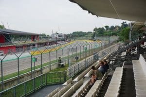 imola grandstand a view (right)