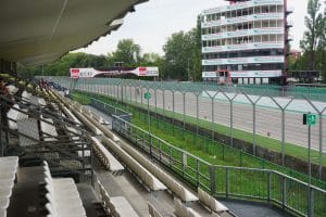 imola grandstand a view (left)