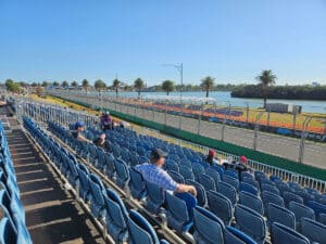clark grandstand left