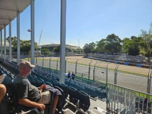 ricciardo grandstand view turn 3
