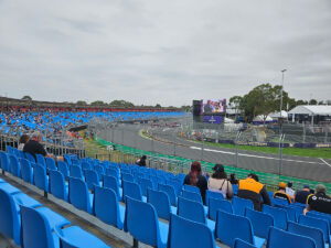 schumacher grandstand turn 14 view