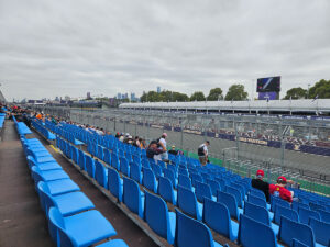 senna grandstand view left
