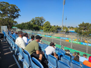 stewart grandstand view left