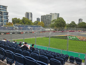 webber grandstand view left